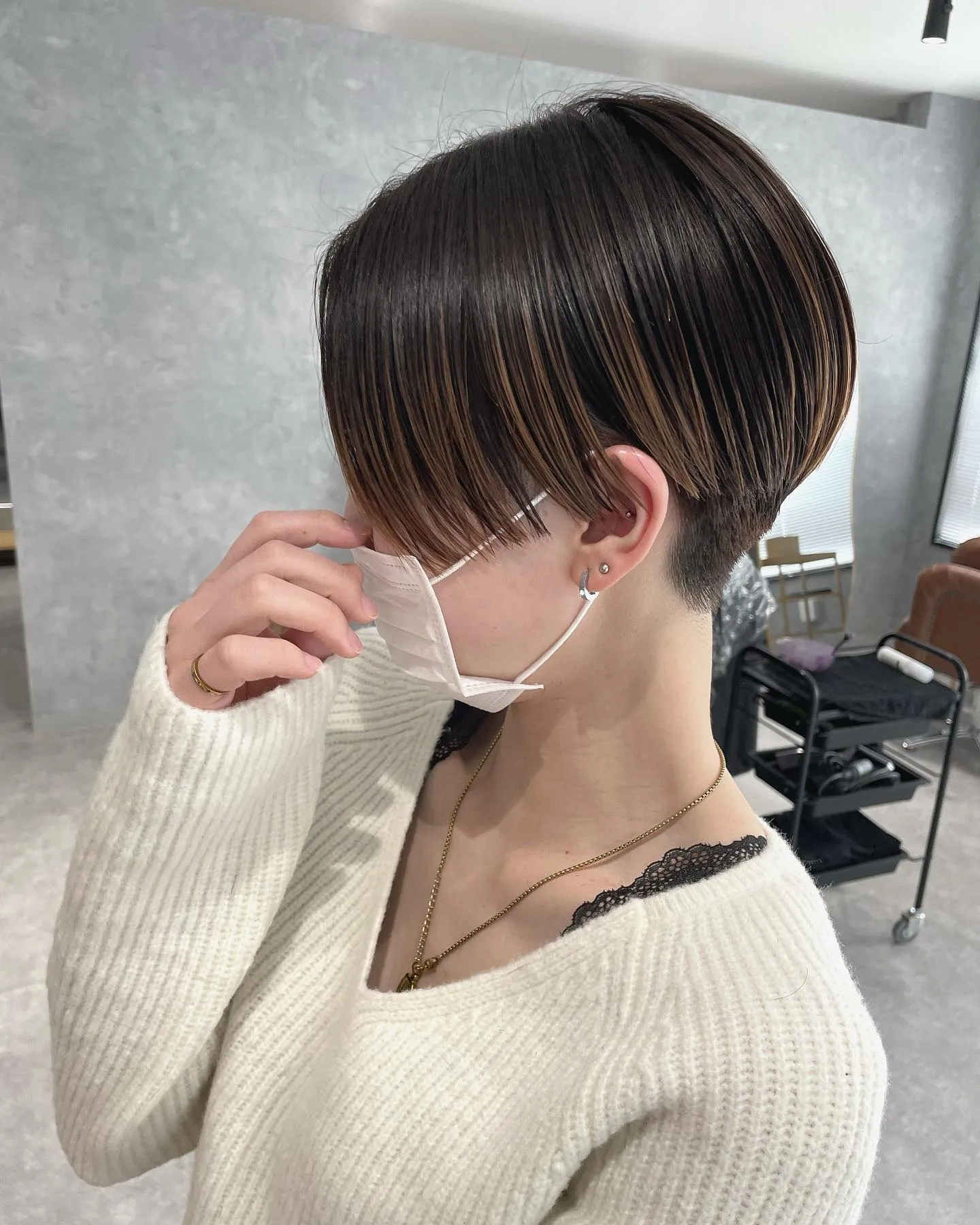 刈り上げショート