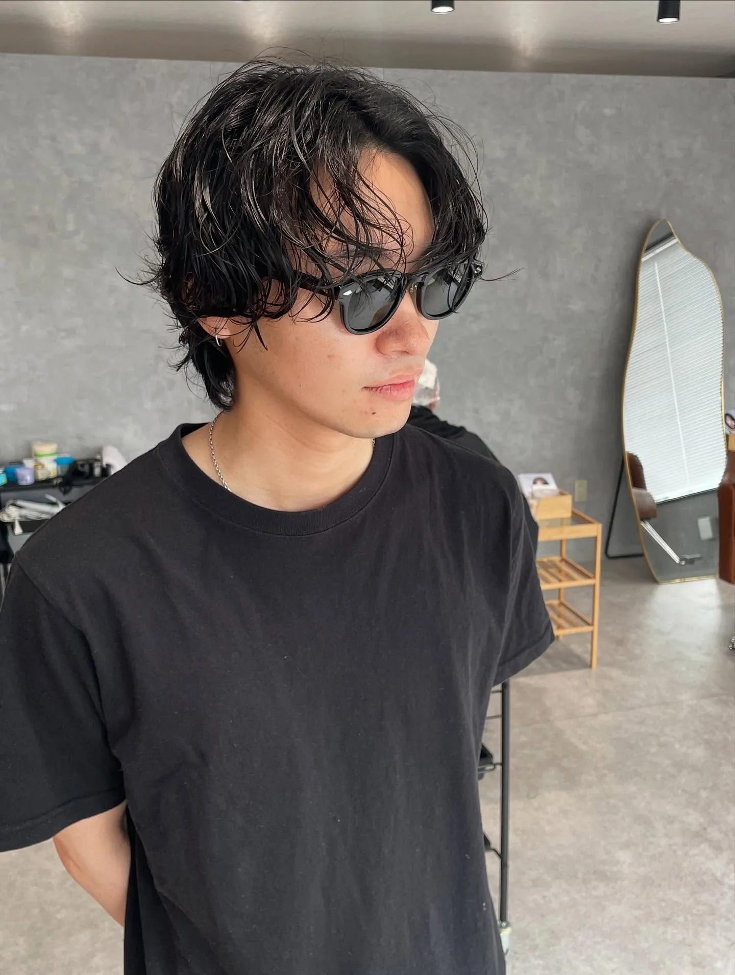 ミディアムラフパーマ