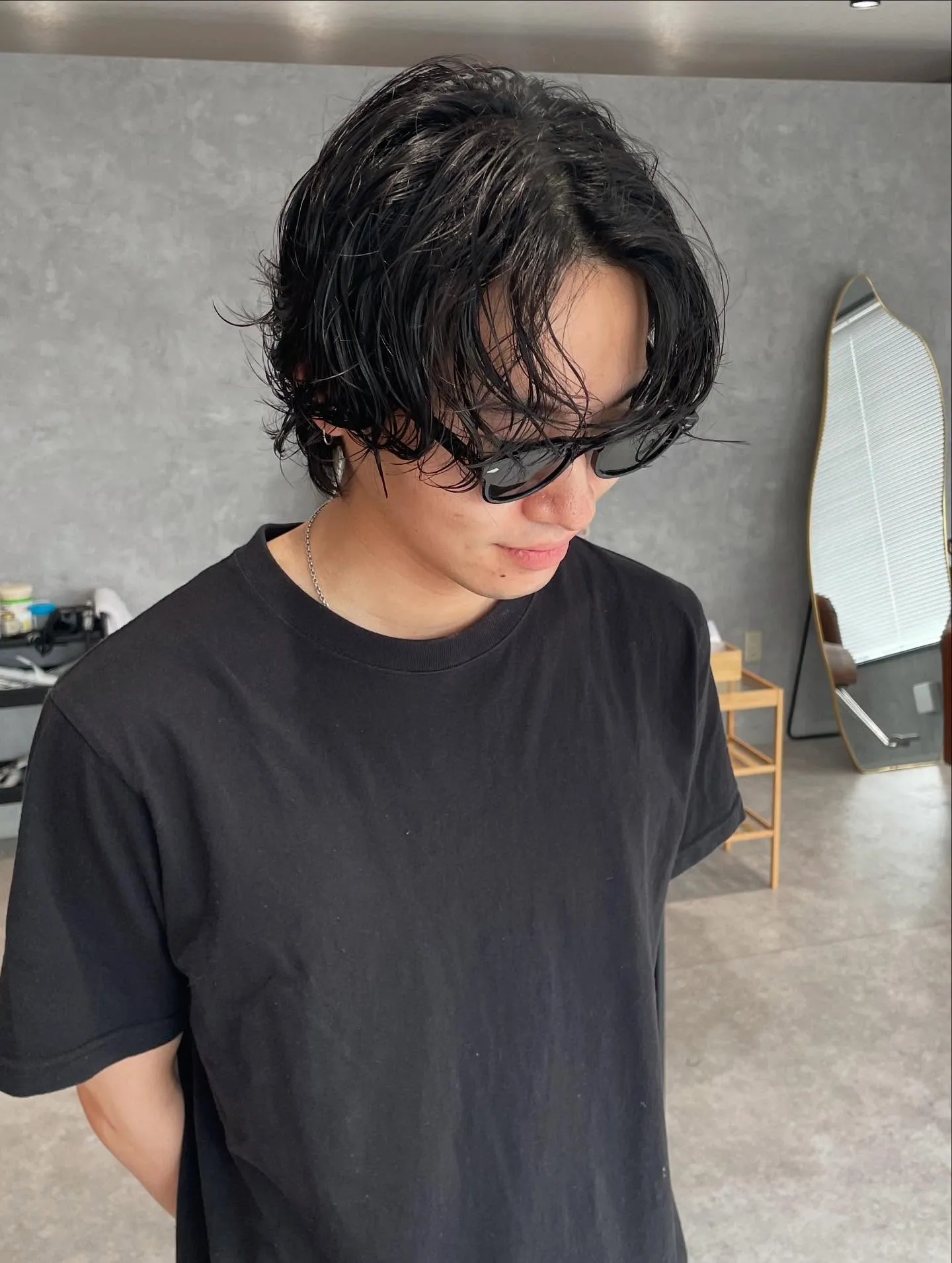 ミディアムラフパーマ