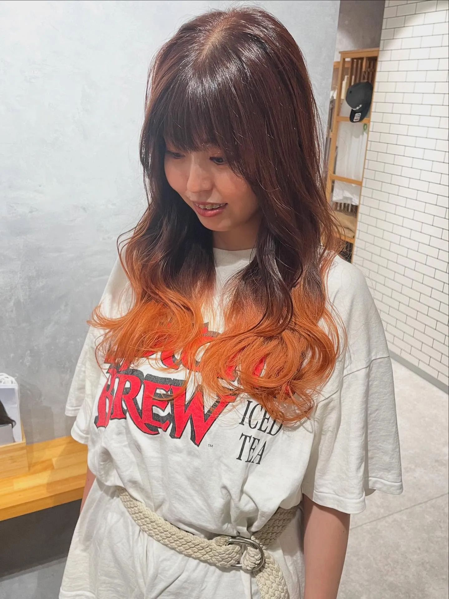 オレンジグラデーション