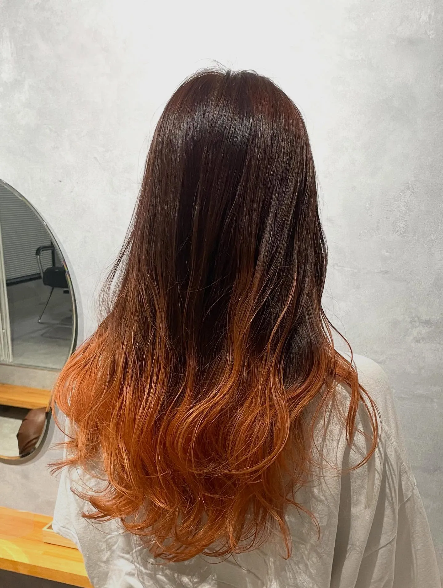 オレンジグラデーション