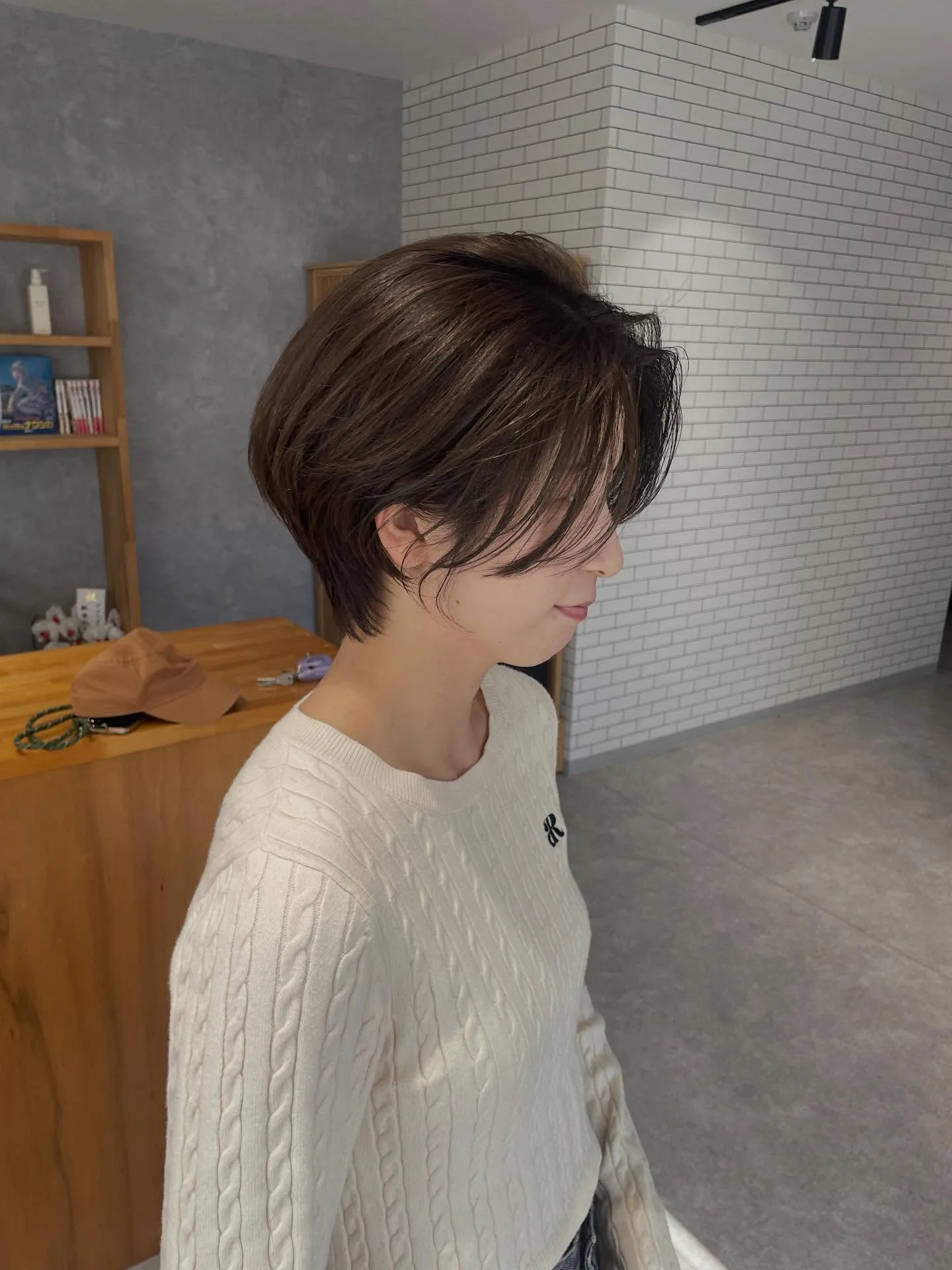 スタイリッシュなハンサムショート