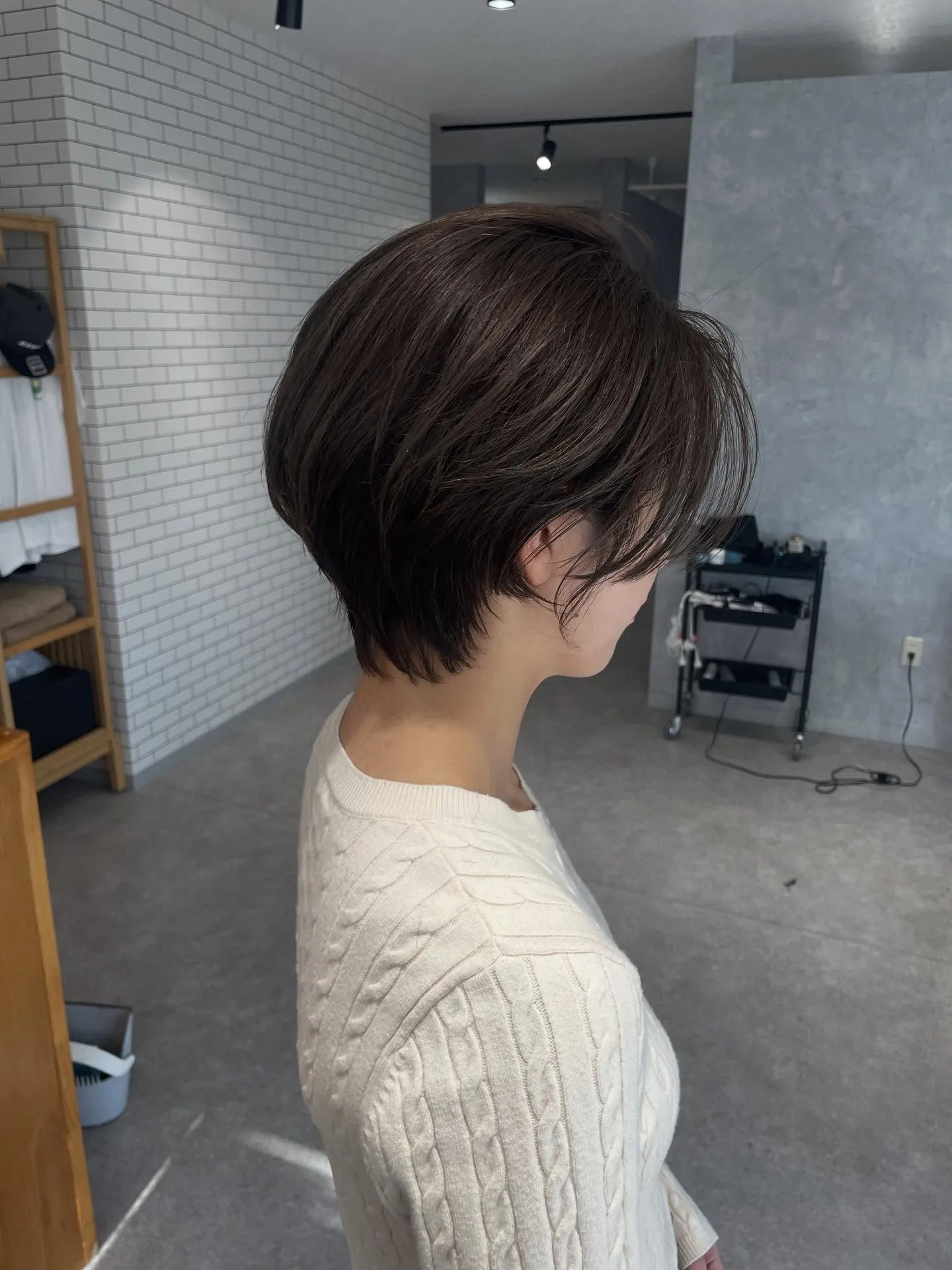 スタイリッシュなハンサムショート